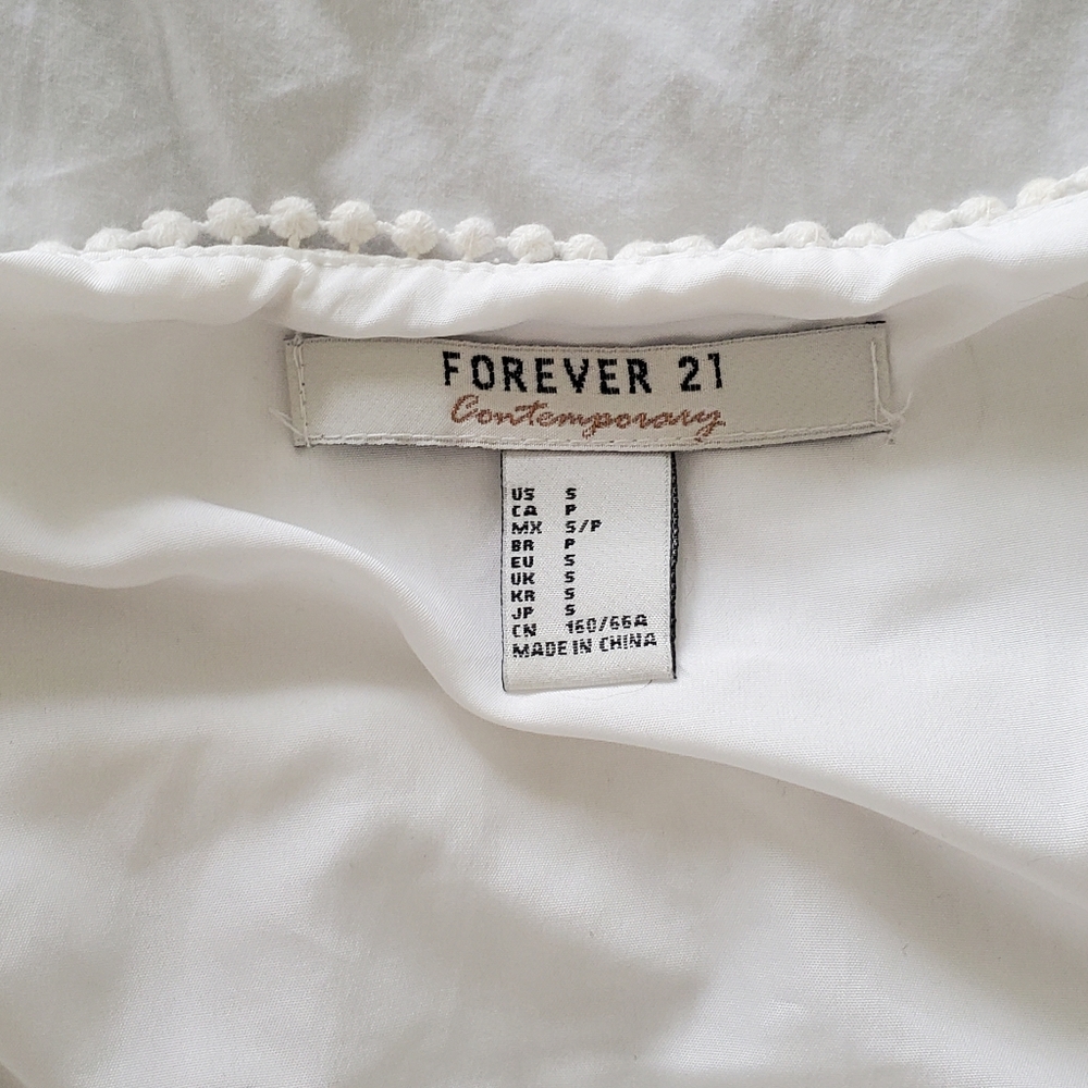 Forever 21 White Skirt - Picture 5 of 9